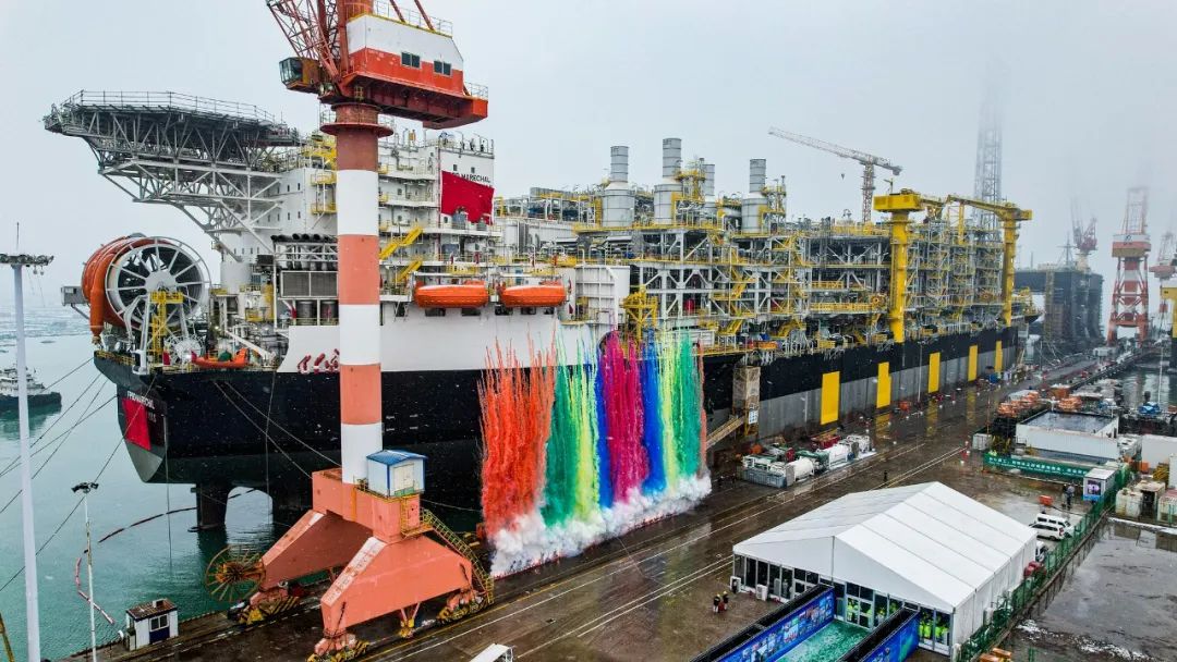 全球首艘高壓海底分離技術30萬噸“海上石油加工廠”交付，國瑞配套照明及小動力分電箱系統(tǒng)